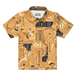RSVLTS Oh Dear! Youth All-Day Polo in Yellow — front view