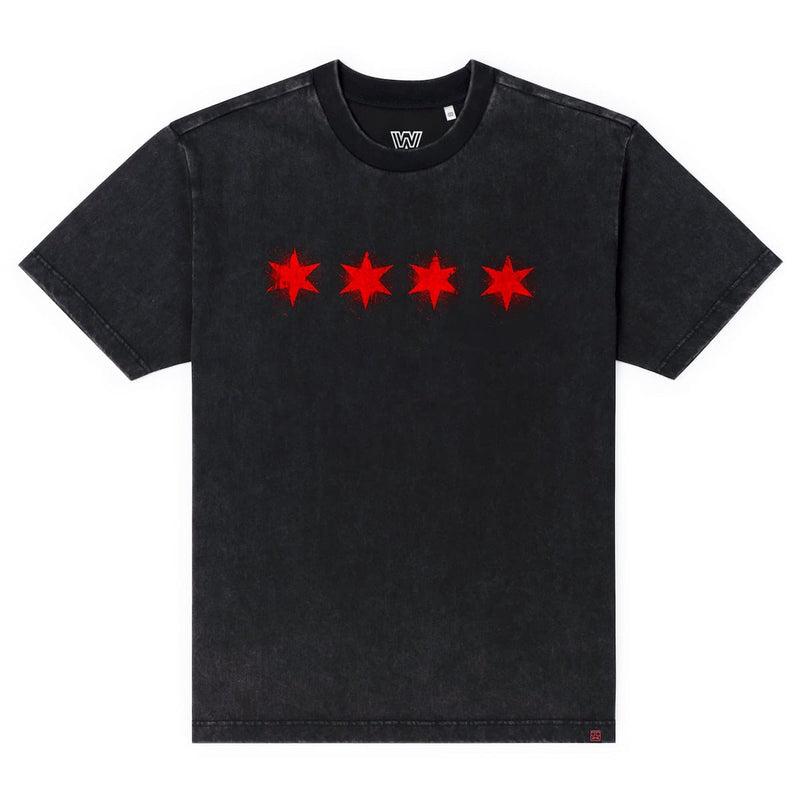 RSVLTS Best in the World Vintage Crewneck Tee in Black — detail 2