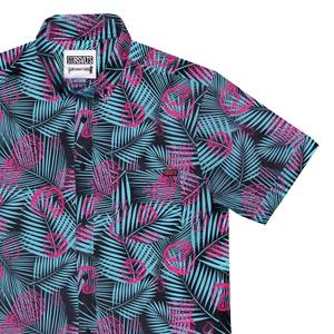 RSVLTS Miami Vice KUNUFLEX Short Sleeve Shirt — front view
