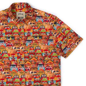 RSVLTS Muppet Vision KUNUFLEX Short Sleeve Shirt in Multicolor — front view