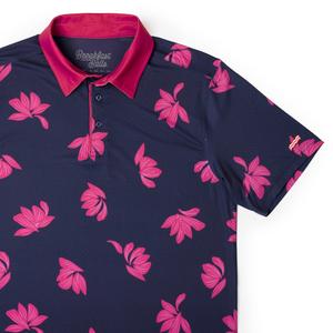 RSVLTS Polka Flowers All-Day Polo — front view
