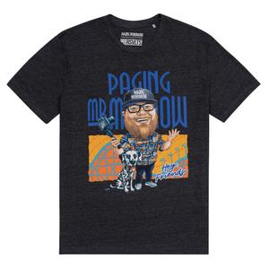 RSVLTS Wanna Go To The Park? Crewneck Tee in Black — front view