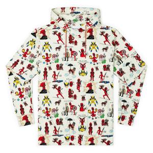 RSVLTS Wade's World Performance Hoodie in Multicolor — front view