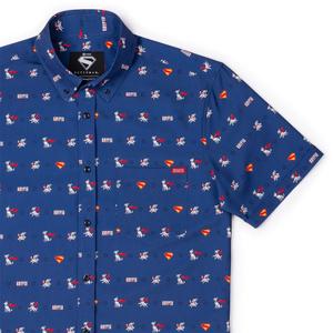 RSVLTS Pup, Pup, and Away! KUNUFLEX Short Sleeve Shirt — front view