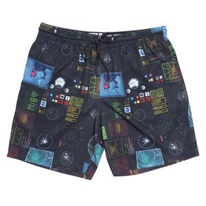 RSVLTS Battle of Yavin Hybrid Shorts in Black — front view