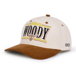 RSVLTS Howdy 5-Panel Hat in Brown — front view