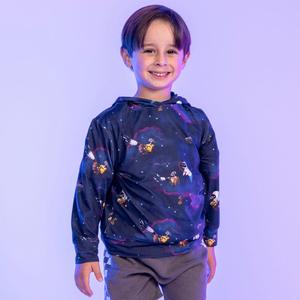 RSVLTS Define Dancing Preschool Performance Hoodie in Black — front view