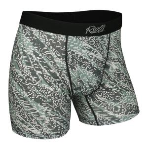 RSVLTS Ghillie Camo Single-Pack Boxer Briefs in Green — front view