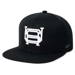 RSVLTS Interlocking USA (Black & White) TLB Hat — front view