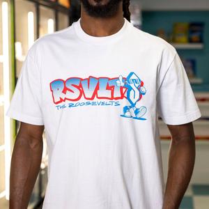RSVLTS Cool S Tag Vintage Crewneck Tee — front view