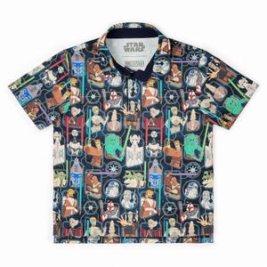 RSVLTS Clone Wars Crew Youth All-Day Polo in Multicolor — front view