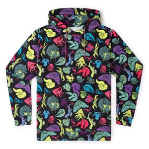 RSVLTS Jabba’s Palace Pals Performance Hoodie in Black — front view