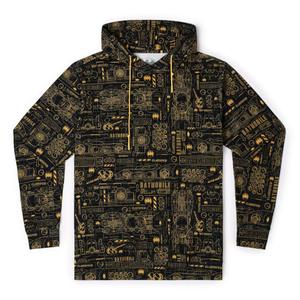 RSVLTS Property of Wayne Enterprises Performance Hoodie in Multicolor — front view