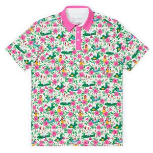RSVLTS Otto’s Grotto All-Day Polo in Multicolor — front view
