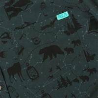 RSVLTS The Great Out (of Office) Doors KUNUFLEX Short Sleeve Shirt in Gray — detail 2