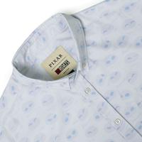 RSVLTS In Your Eyes KUNUFLEX Short Sleeve Shirt in White — detail 10