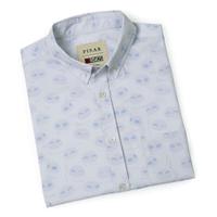 RSVLTS In Your Eyes KUNUFLEX Short Sleeve Shirt in White — detail 11
