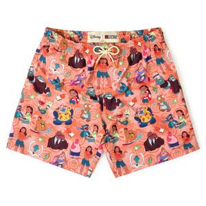 RSVLTS Ohana Means Family Hybrid Shorts in Multicolor — front view