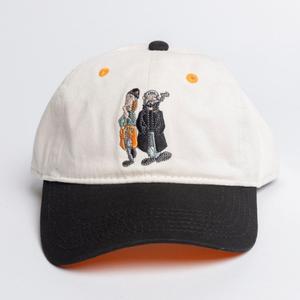 RSVLTS Snootchie Bootchies Snapback Hat in White — front view