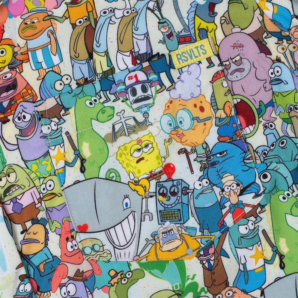 RSVLTS Welcome to Bikini Bottom Women's KUNUFLEX Short Sleeve Shirt — detail 4