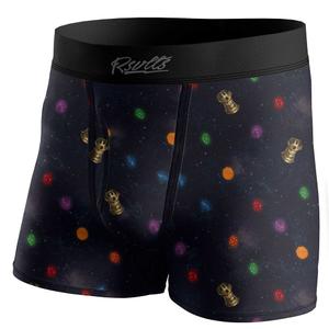RSVLTS Perfectly Balanced Single-Pack Boxer Briefs in Blue — front view