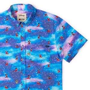 RSVLTS Lil Apprentices KUNUFLEX Short Sleeve Shirt in Blue — front view