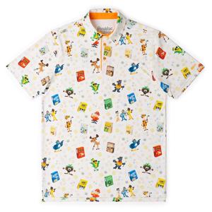 RSVLTS Breakfast Bowls All-Day Polo in Multicolor — front view