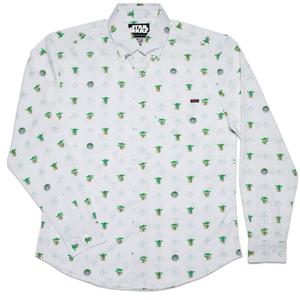 RSVLTS The Child Long Sleeve Shirt in White — front view