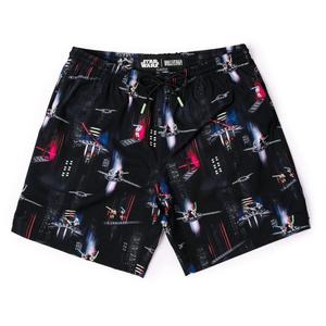RSVLTS We’ll Handle This Hybrid Shorts in Black — front view