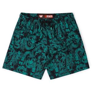 RSVLTS The Viper Hybrid Shorts in Green — front view