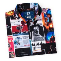 RSVLTS Let’s Go See The Stars KUNUFLEX Short Sleeve Shirt in Multicolor — detail 12