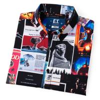 RSVLTS Let’s Go See The Stars KUNUFLEX Short Sleeve Shirt in Multicolor — detail 6