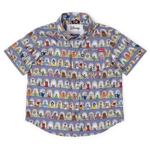 RSVLTS Light the Lights Preschool KUNUFLEX Short Sleeve Shirt in Gray — front view