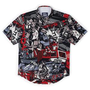 RSVLTS ‘Til All Are One KUNUFLEX Short Sleeve Shirt in Multicolor — front view