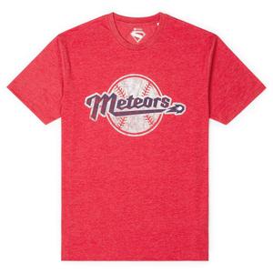 RSVLTS Metropolis Meteors Crewneck Tee — front view