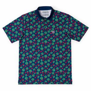 RSVLTS Schrute Farms All-Day Polo in Blue — front view
