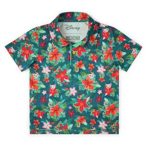 RSVLTS All You Need Preschool All-Day Polo in Green — front view