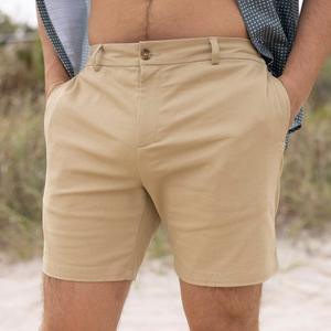 RSVLTS Shoreside Sand Chino Shorts in Neutral — front view