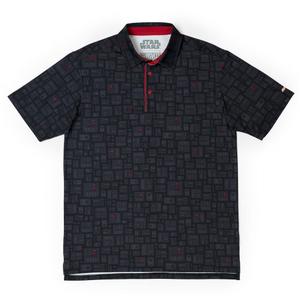 RSVLTS Shades of Vader All-Day Polo in Black — front view