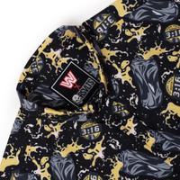 RSVLTS Can of Whoopass KUNUFLEX Short Sleeve Shirt in Black — detail 6
