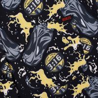 RSVLTS Can of Whoopass KUNUFLEX Short Sleeve Shirt in Black — detail 4