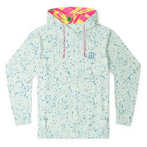 RSVLTS Power Laces, Alright! Performance Hoodie in Green — front view