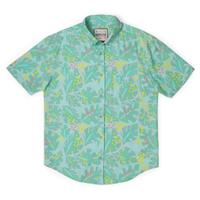RSVLTS Wildberry Cove KUNUFLEX Short Sleeve Shirt in Green — detail 6