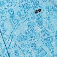 RSVLTS Sketches to Screen KUNUFLEX Short Sleeve Shirt in Blue — detail 3