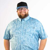 RSVLTS Sketches to Screen KUNUFLEX Short Sleeve Shirt in Blue — detail 11