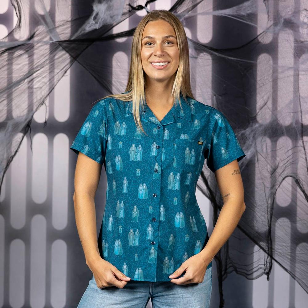RSVLTS Force Ghosts Women's KUNUFLEX Short Sleeve Shirt — front view