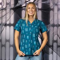 RSVLTS Force Ghosts Women's KUNUFLEX Short Sleeve Shirt — front view