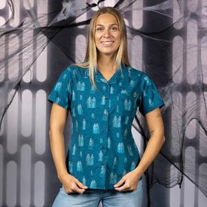 RSVLTS Force Ghosts Women's KUNUFLEX Short Sleeve Shirt — front view