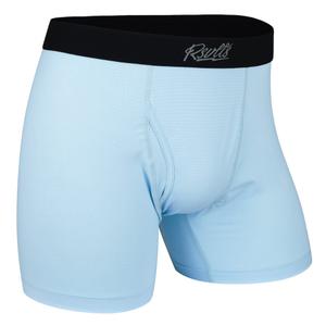 RSVLTS Summer Sky Single-Pack Boxer Briefs in Blue — front view