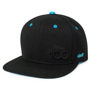 RSVLTS 100 Years of Magic Snapback Hat in Black — front view